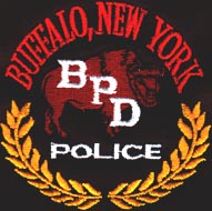 Buffalo Police Wear Embriodered